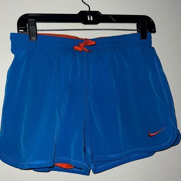 Nike athletic running shorts with built in compression short size small - Picture 1 of 6